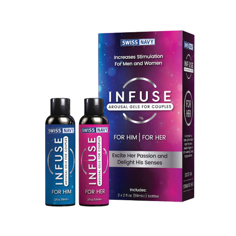 INFUSE – Geles de Excitación para Parejas - Buena Vibra Sex Shop