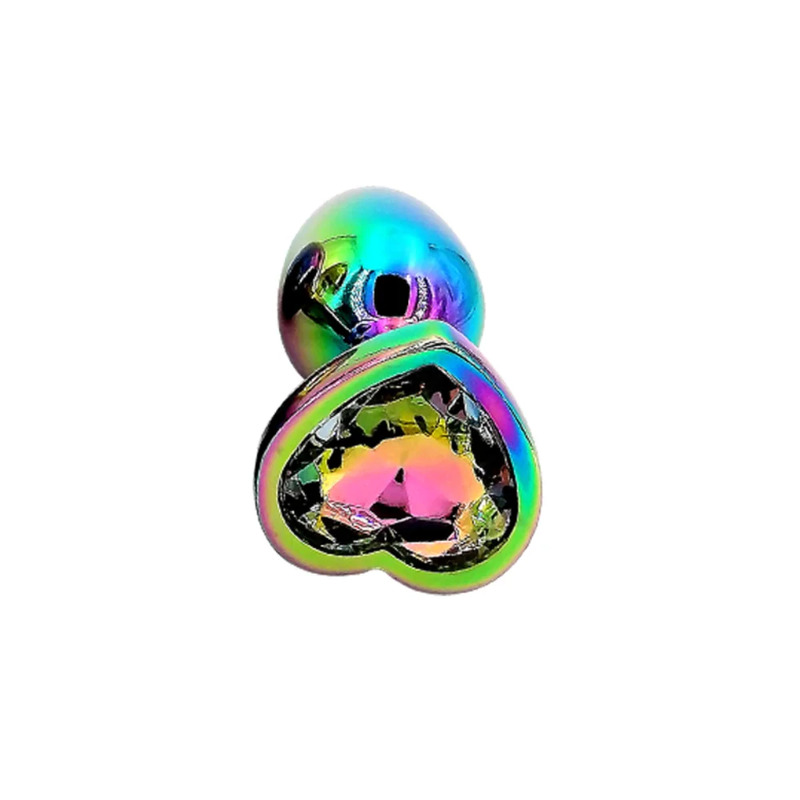 Dilatador anal gema de placer multicoloured